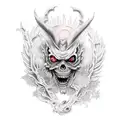 shinigami tattoo design idea