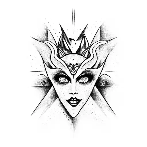 succubus mark tattoo design idea