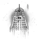 dalek tattoo design idea