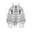 dalek tattoo design idea