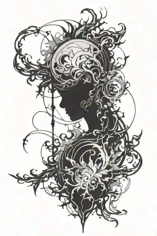 Solo  leveling shadows tattoo design idea