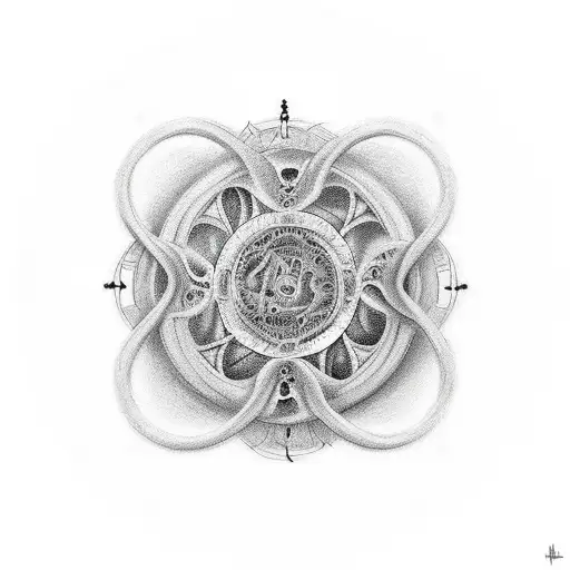 nine circles of hell tattoo design idea