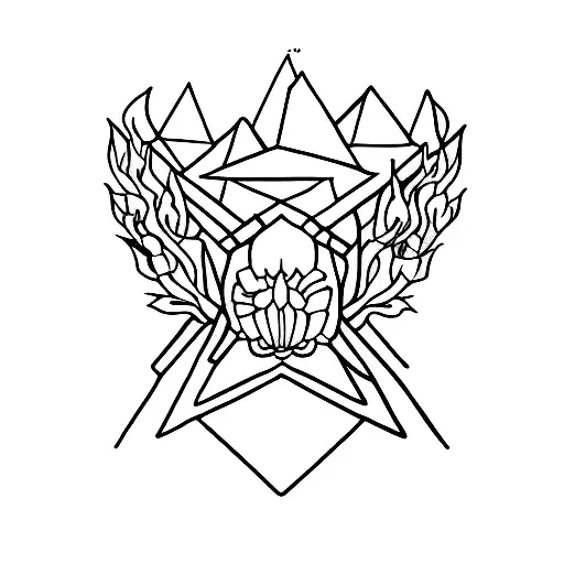 MTB tattoo design idea