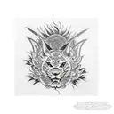 scar cover up tattoo design idea