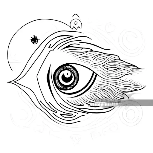 Eye of Horus tattoo design idea