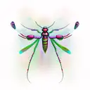 mantis tattoo design idea