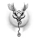 prudent as a serpent and harmless as a dove tattoo design idea