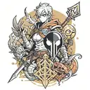 DnD tattoo design idea