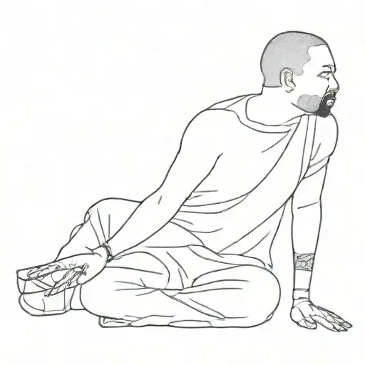 Kanye weat tattoo design idea