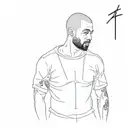 Kanye weat tattoo design idea