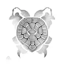 Turtle tattoo design idea