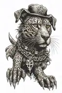 strong,independent,loyal and trust no one tattoo design idea