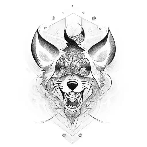 Create a man's tattoo design for the upper arm that includes the names Mickey, Nancy, Emily, Grace, and Loyola. tattoo design idea