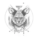 Create a man's tattoo design for the upper arm that includes the names Mickey, Nancy, Emily, Grace, and Loyola. tattoo design idea