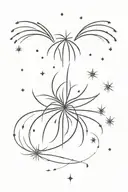 firework  tattoo design idea