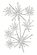 firework  tattoo design idea