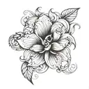 Adonis tattoo design idea