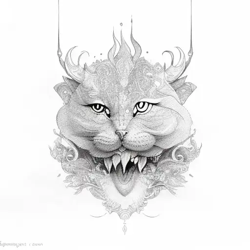 cursive cousin tattoo design idea