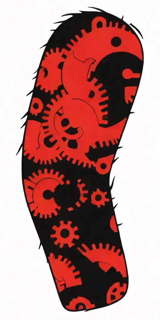 gears of war tattoo design idea