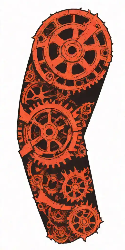 gears of war tattoo design idea