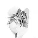 Text of "Jane Fucking Gillies"  tattoo design idea