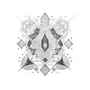 simple and elegant matching tattoo for sisters tattoo design idea