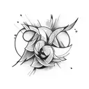 simple and elegant matching tattoo for sisters tattoo design idea