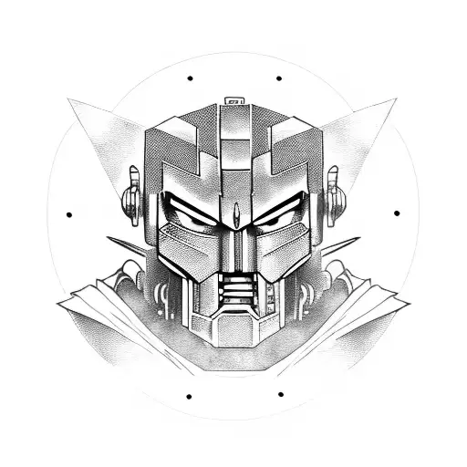 Optimus Prime tattoo design idea