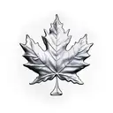 Maple Leaf tattoo design idea