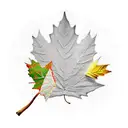 Maple Leaf tattoo design idea