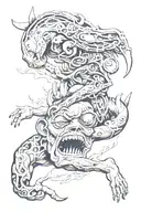 struggle and hardwork patience discipline tattoo design idea