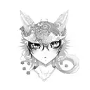 anime tattoo design idea