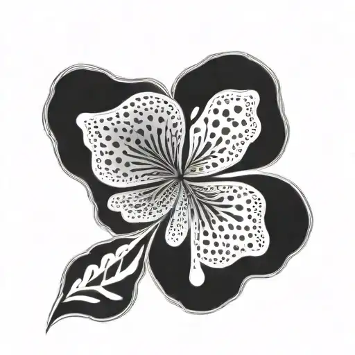 Shamrock tattoo design idea