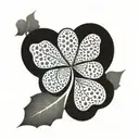 Shamrock tattoo design idea