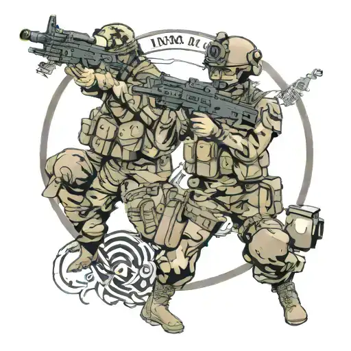 iraq war those we defend will never understand us army tattoo design idea