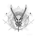 Kebab Fades to SQL Code tattoo design idea