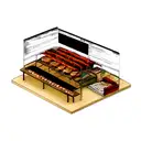 Kebab with Coding Fade SQL tattoo design idea