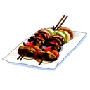 Kebab with Coding Fade SQL tattoo design idea