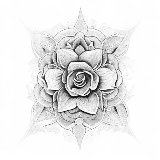 flor jazmin tattoo design idea