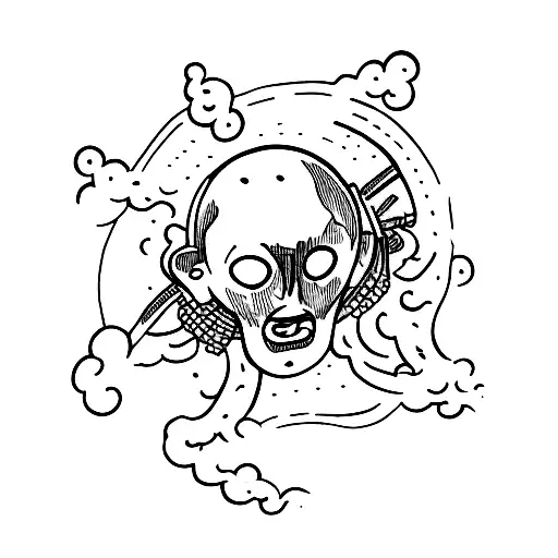 anxiety  tattoo design idea