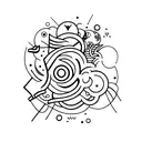 overthinking tattoo design idea