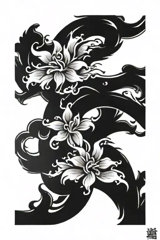 kaizen symbol tattoo design idea