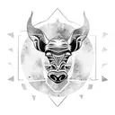 warthog tattoo design idea