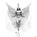 icarus  tattoo design idea