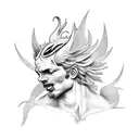 icarus  tattoo design idea