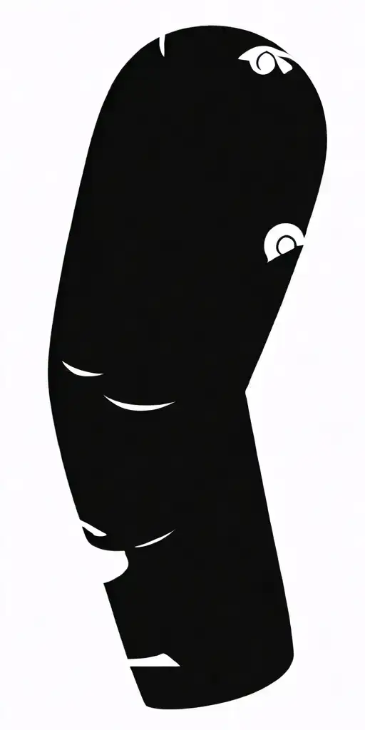  Mayan warrior flowers water Mayan tribal pattern tattoo design idea