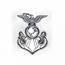 marine corps 0311 tattoo design idea