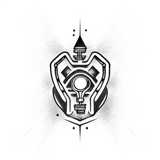 unluckiness ,luck painful and numbness  tattoo design idea