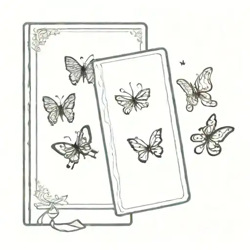 Design me a tiny book tattoo with reference too   Harry Potter  Pride and prejudice Butterflies  Stars  tattoo design idea