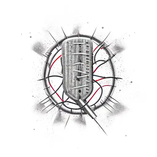 Barbed Wire tattoo design idea